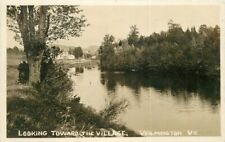 Vermont Wilmington 1910 Windham County Village RPPC Photo Postcard 21-14168 picture