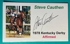 SIGNED STEVE CAUTHEN AUTOGRAPHED 3