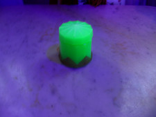 Vintage Art Deco Uranium Green Glass 2.5