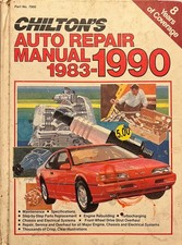 Chilton's Auto Repair Manual 1983-1990 Part No. 7900 picture