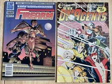 Malibu Comics Firearm & The New Dynagents Comic Books Lot picture