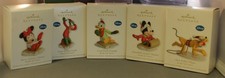 2012 HALLMARK ORNAMENT -  LOT  OF  5  READY  SET  SNOW  - NEW IN THE BOX picture