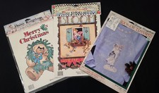 Lot of 3 Vintage Daisy Kingdom & Mary Engelbreit Iron On Fabric Transfers picture