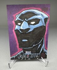 2020 Upper Deck Marvel Chadwick Boseman Black Panther Sketch Card 1/1 picture