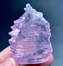 175 Carat Etched Kunzite Crystal Specimen From Afghanistan picture