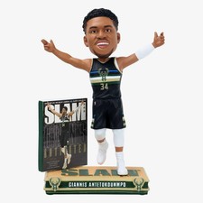 Giannis Antetokounmpo Milwaukee Bucks Activated Slam Magazine Cover Bobblehead picture