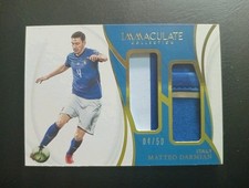 2018/2019 Immaculate - Matteo Darmian /50 Patch picture