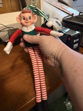 Pixie Christmas Elf Knee Hugger Hard Faced Stripes picture