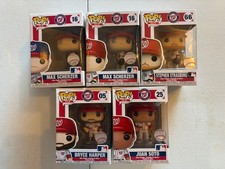Lot of 5 Washington Nationals Funko Pops All In Box picture