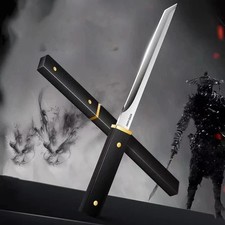 Tanto Knife Fixed Blade Pocket Hunting Survival Camp Tactical Stainless Steel picture
