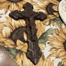 Vintage 1976 Ceramic Mold Handmade Handpainted Signed 12
