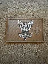 Eagle Scout Tactical Patch-“Camo style”2 X 3 (hook & Loop) Licensed Through BSA. picture