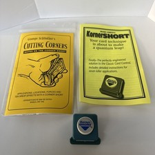 Complete Frank Comito KornerShort Punch Magic Trick Set w/ Both Booklets CARL picture
