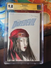 🔥Daredevil #1 2026 SDCC ORIGINAL FULL COVER SKETCH by John Bruggman, CGC 9.8 picture