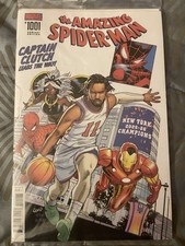 AMAZING SPIDER-MAN #1001 JALEN BRUNSON NY KNICKS NYCC EXCLUSIVE NM 2026 IN-HAND picture