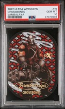 2022 Upper Deck Fleer Ultra Marvel Avengers Crossbones Jambalaya PSA 10 picture