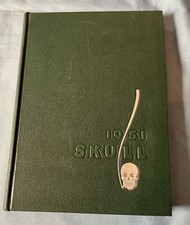 1951 Skull Temple University School of Medicine Yearbook HC Year Book picture