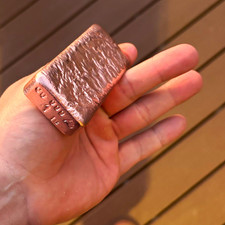 1 pound .999 Fine Copper Bar Ingot, Solid Copper Bullion, picture