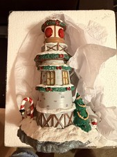Hawthorne Village Rudolph's Town Rudolph's Red-Nosed Lighthouse Lighted picture