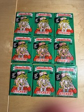 1988 Topps Garbage Pail Kids OS15 Series 15 Vintage Unopened Wax Packs Lot of 9⁠ picture