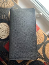 Authentic Louis Vuitton Taiga Leather YEN Credit Cards Long Bifold Wallet picture