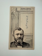 1880's HD2A Trade Card - President Ulysses S. Grant picture