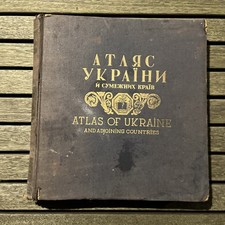 Atlas Of Ukraine Published 1937 picture