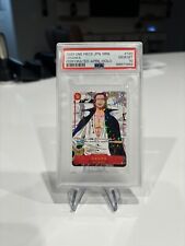 2023 One Piece Japanese Mini Perforated APRIL Holo #120 Shanks PSA 10 GEM MINT picture
