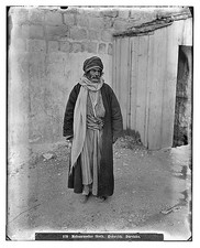 Photo:Jerusalem Palestine 1910s Muslim Sheikh Portrait Traditional Costume picture