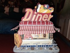 Adorable Antique Diner  Statue picture