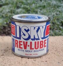 Vintage ISKY Rev-Lube Can With Moly Sulphide Ed Iskenderian Racing Cams picture