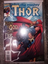 Marvel The Mighty Thor #29 Marvel Comics Even a God can die Bag And Board picture