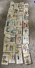 Vintage Sewing Patterns Lot Of 32 Women's 1970s- Some Cut/ Uncut picture