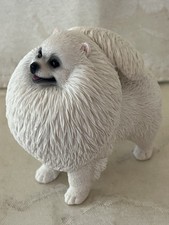 Mr.Z 1:6 Scale White Smiling Pomeranian Figurine Open Box picture