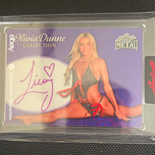 Leaf Metal 2025 Olivia Dunne Collection Hard Signed Autograph Card SD-OD1 picture