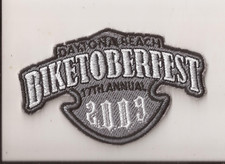 Bike Week Patch 2009 Daytona Beach FL Biketoberfest NOS Motorcycle Event Patch C picture
