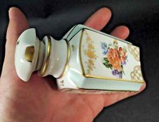 Vtg.Perfume Bottle-Couleuvre France Pate de Limoges-Snake Mark-hand painted picture