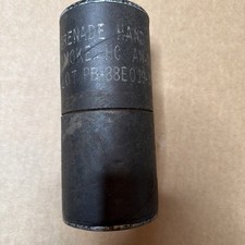 WW2 1940s Smoke Hand Grenade Cardboard Tube M8 EMPTY picture