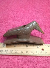 Native American Indian Artifacts Beautiful Bird Effigy Hopewell Platform Pipe picture