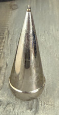 Vintage HERMES Sterling Silver Plate Balancing Ball Point Pen Modernist France picture