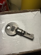 Vintage Sargent Greenleaf High Security Padlock Key: 105 picture