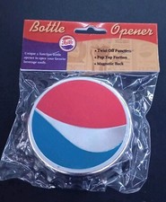 Pepsi (Bottle Cap Shaped) Metal Opener *Twist Top/Pop Top* for Soda Cola picture
