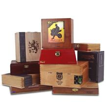 SET OF 40: Empty WOODEN Cigar Boxes [Set/40] picture