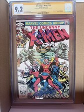 The Uncanny X-Men #156 CGC 9.2 SS (1982) Signed Claremont With Snykt Remarq picture