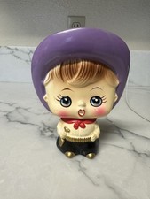 Vtg Lipper & Mann Dutch Boy Figurine Flat Face Big Head Japan - RARE picture