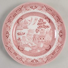 Churchill Willow Rosa Pink  Salad Plate 2032550 picture