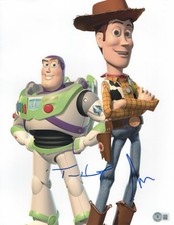 Tim Allen Tom Hanks Signed Autograph Toy Story 11X14 Photo Beckett BAS COA picture