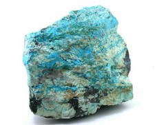 388 Gram RARE Arizona Banded Blue Silica Turquoise Cabochon Cab Gemstone Rough  picture