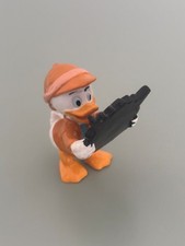 Vintage 1986 Disney Applause Explorer Dewey Duck Figure Mask Toy Ducktails PVC picture