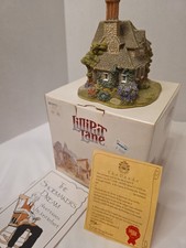 Lilliput Lane Rose Cottage Blaise Hamlet Collection Boxed w/Deed, Box, New picture